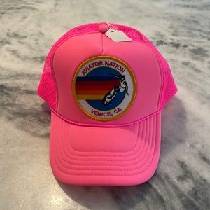 Aviator Nation Hot Pink Venice CA Hat